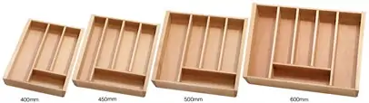 Wooden Cutlery Drawer Insert